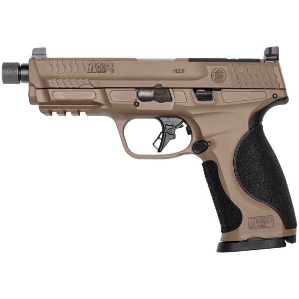 Smith & Wesson M&P®9 M2.0 METAL IN FDE WITH THREADED BARREL 9 x 19