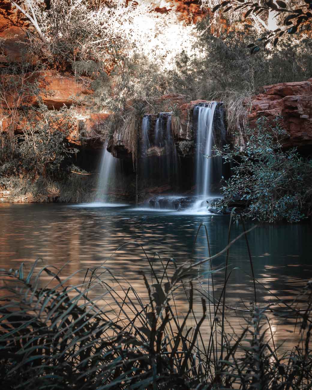 Karijini NP Fortescue Waterfall