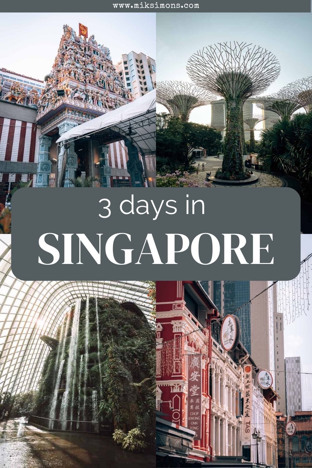the perfect 3 day singapore itinerary