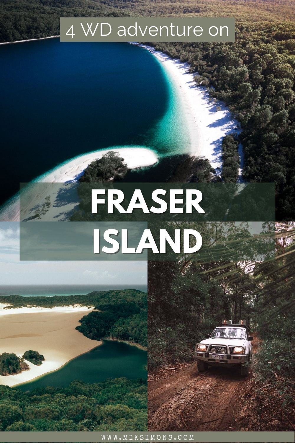 4 WD on Fraser Island Australia2