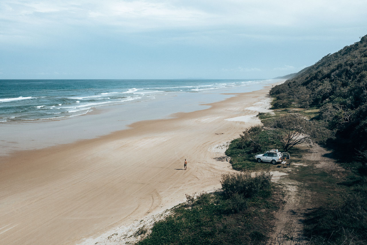 4WD on Fraser Island: The perfect adventure in 3 days - Cooloola Beach Camp- Great Sandy National Park