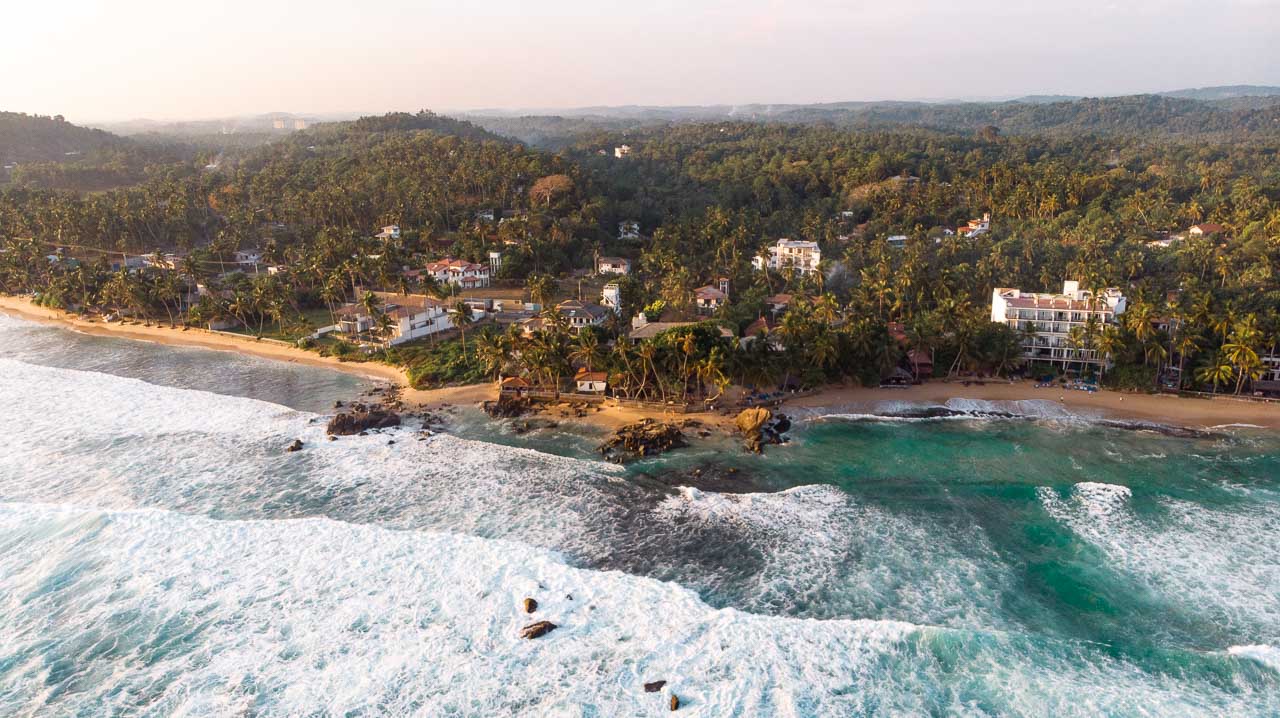 the best time to visit Sri Lanka - Unuwatuna Beach