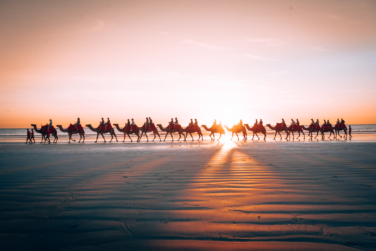 Broome - Cable Beach Sunset with Camels572- BLOGPOST