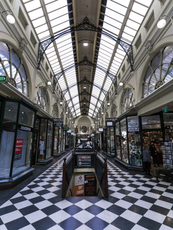 5 days in Melbourne - Royal Arcade