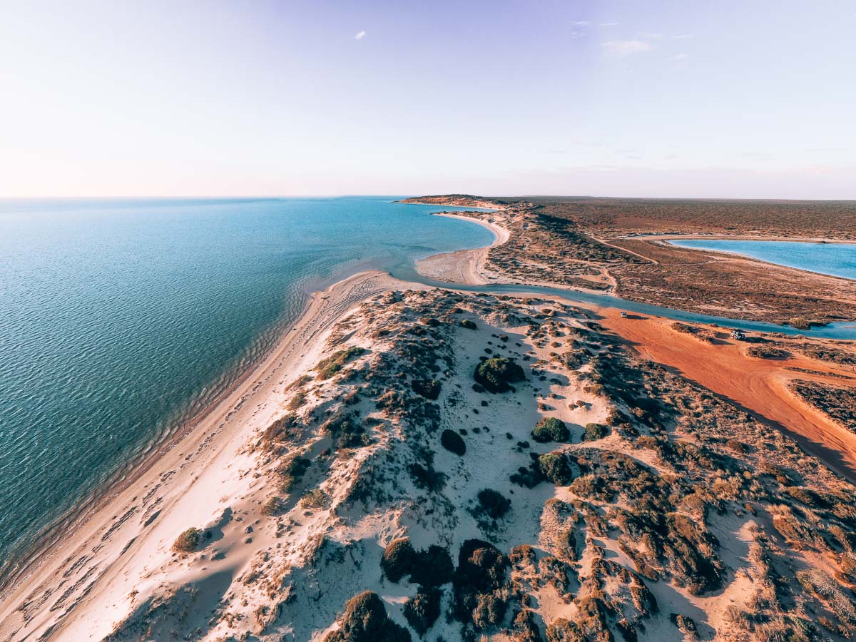 Eagle Bluff Camping in Shark Bay