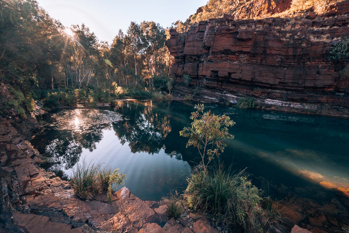 4 days in Karijini National Park - Fortescue Falls8- BLOGPOST