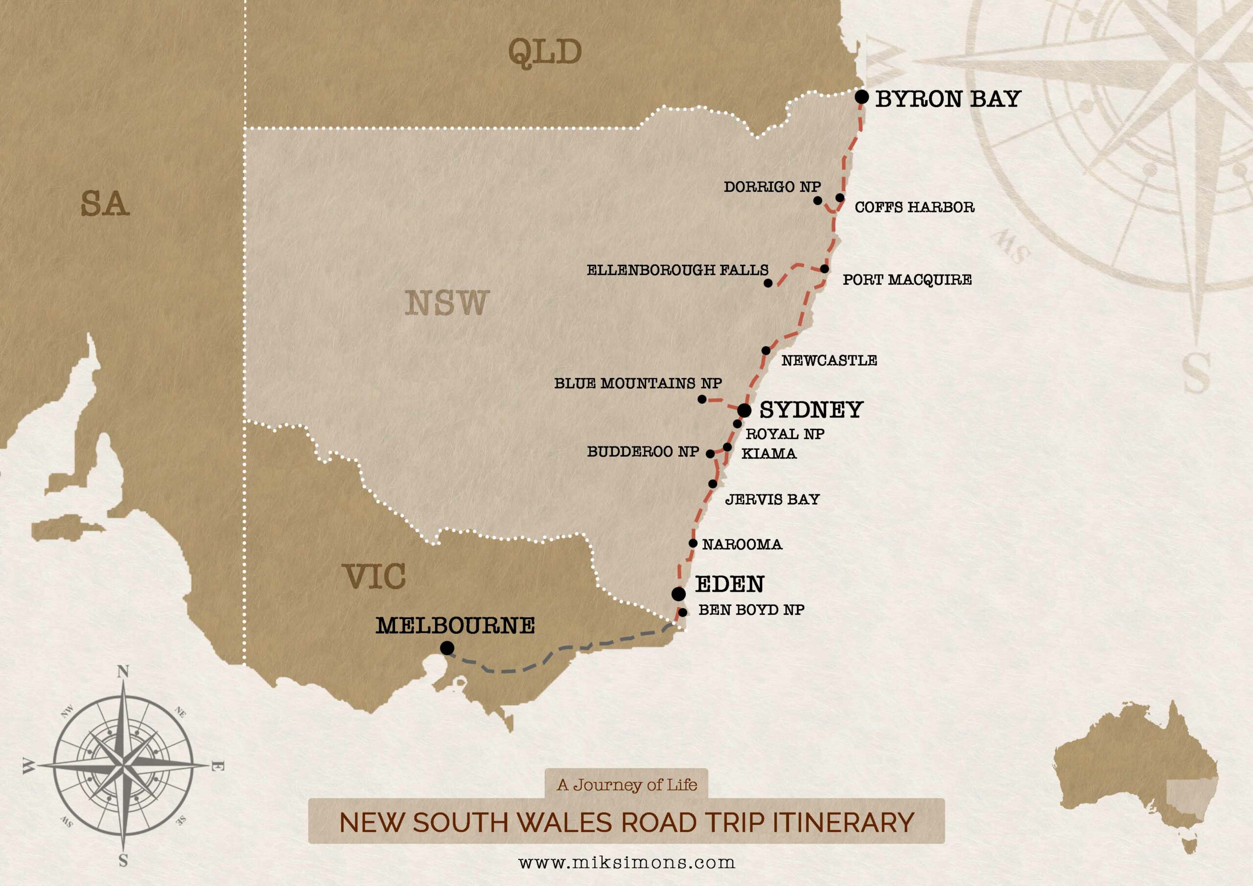 Sydney to Byron Bay: A relaxed NSW road trip itinerary - A Globe