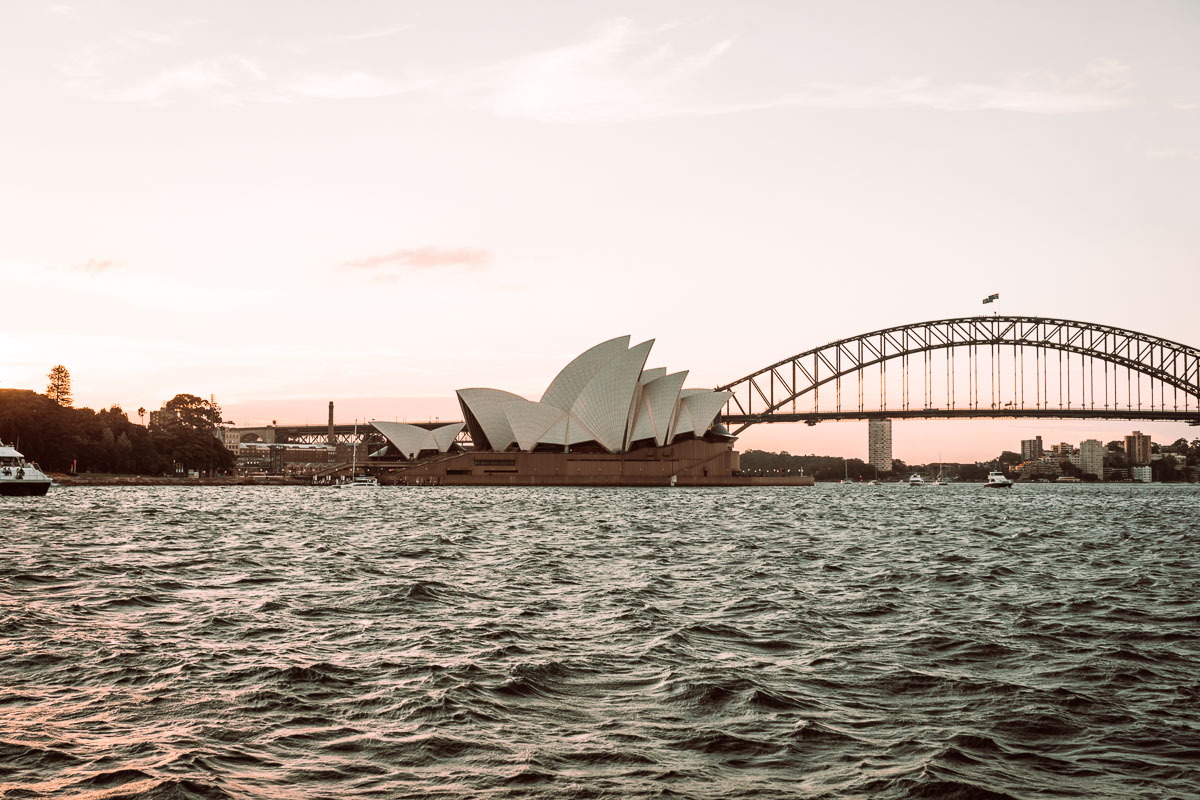 Sydney Opera House Mrs Mcquire's Chair Sunset12- BLOGPOST