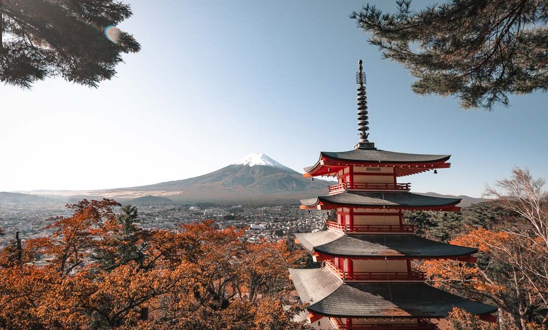 21 Best hotels in Japan - Chureito Pagoda-1