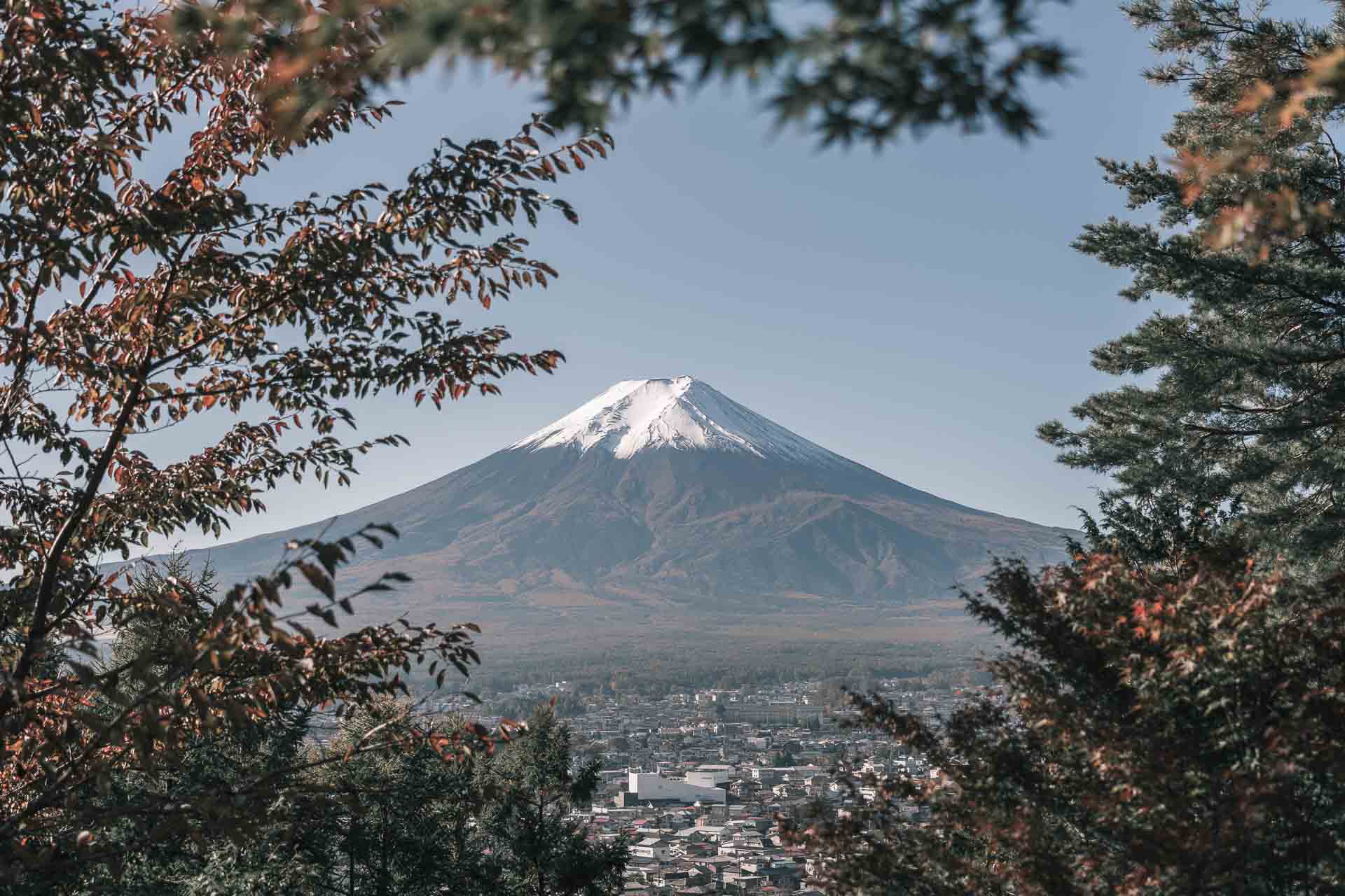 Mount Fuji from Kawaguchiko