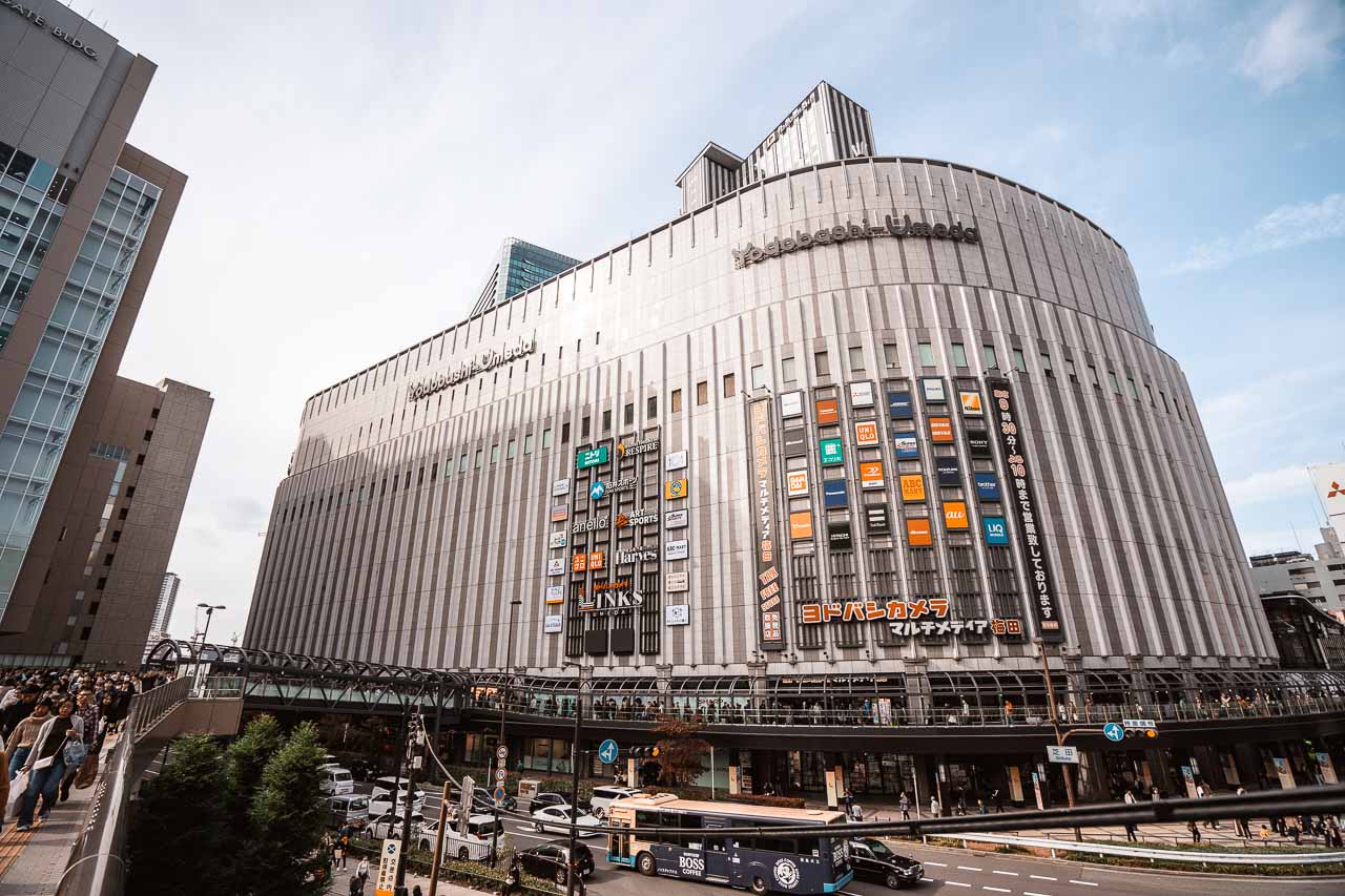 Yodobashi Umeda Camera Store in Osaka