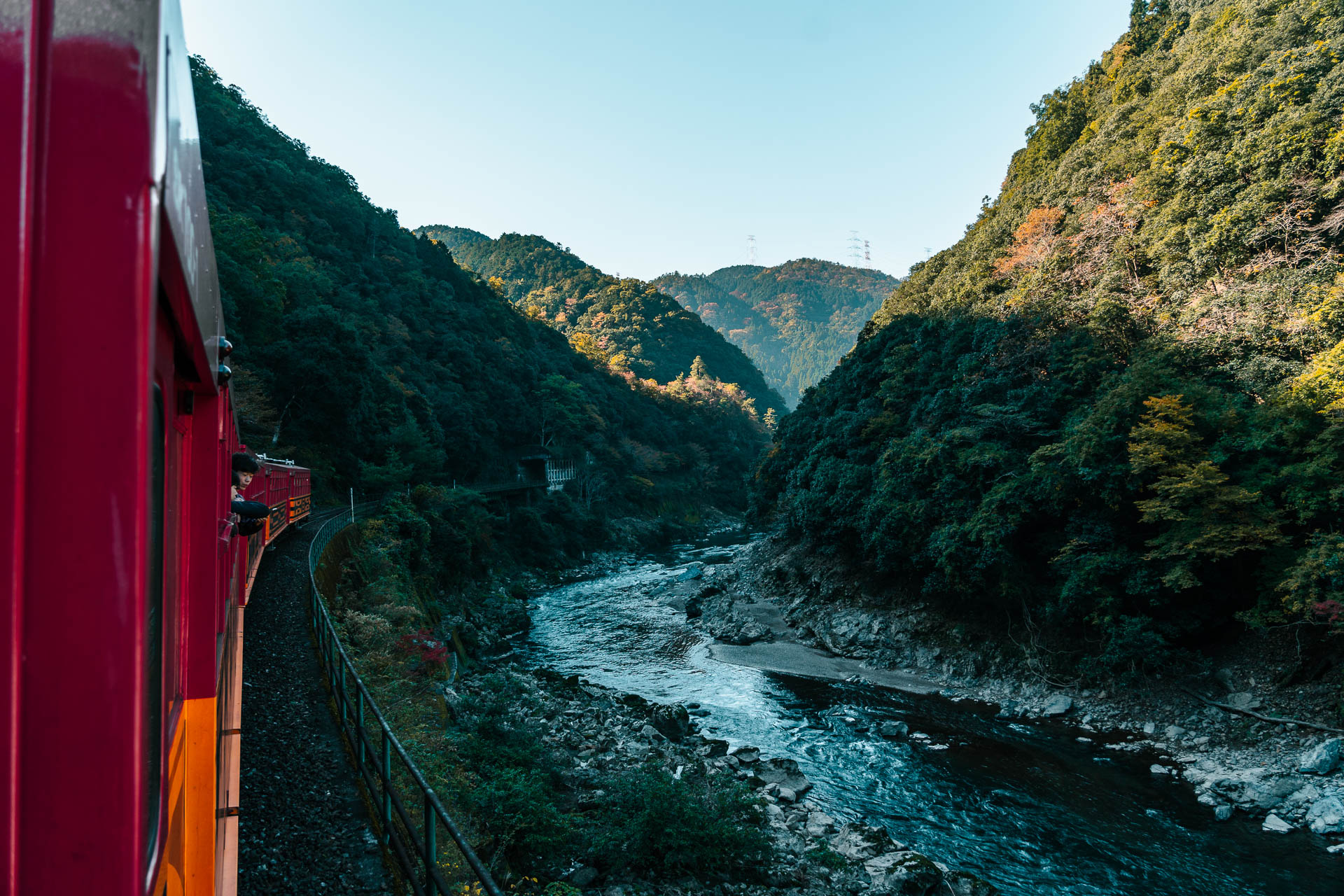 Kyoto - Nagano scenic train