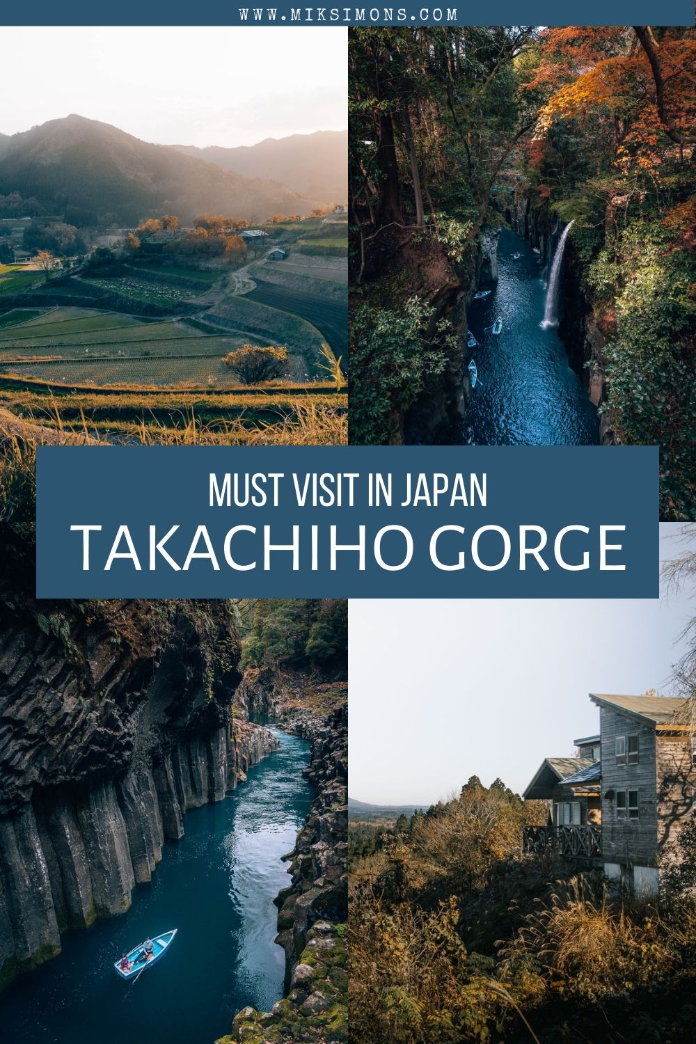 Takachiho Gorge - the most beautiful place in Japan