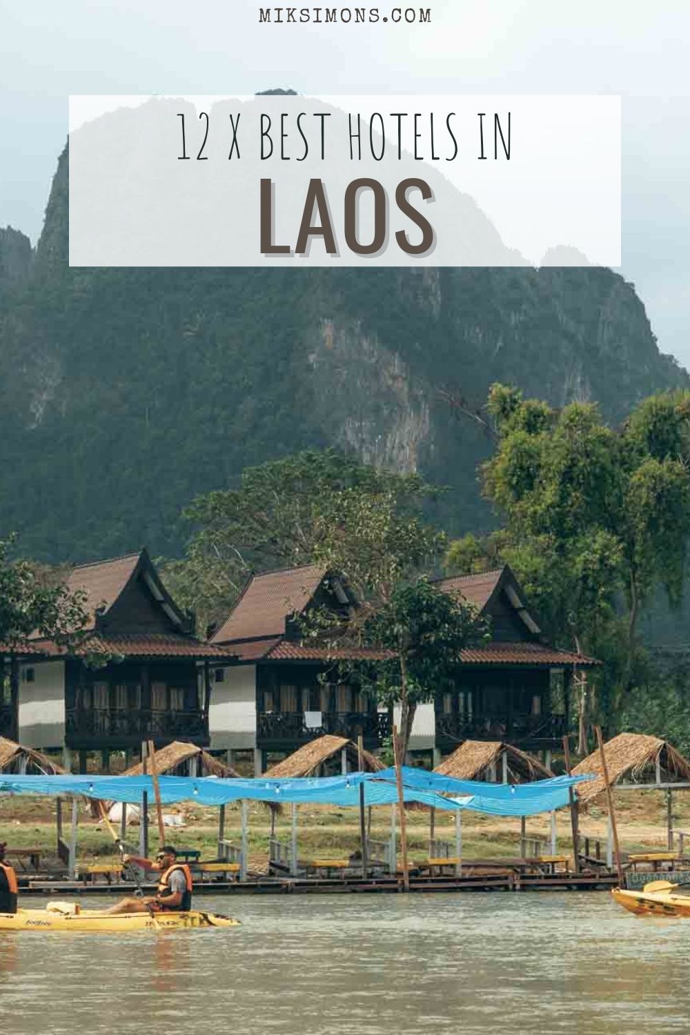 12 x Best hotels in Laos1