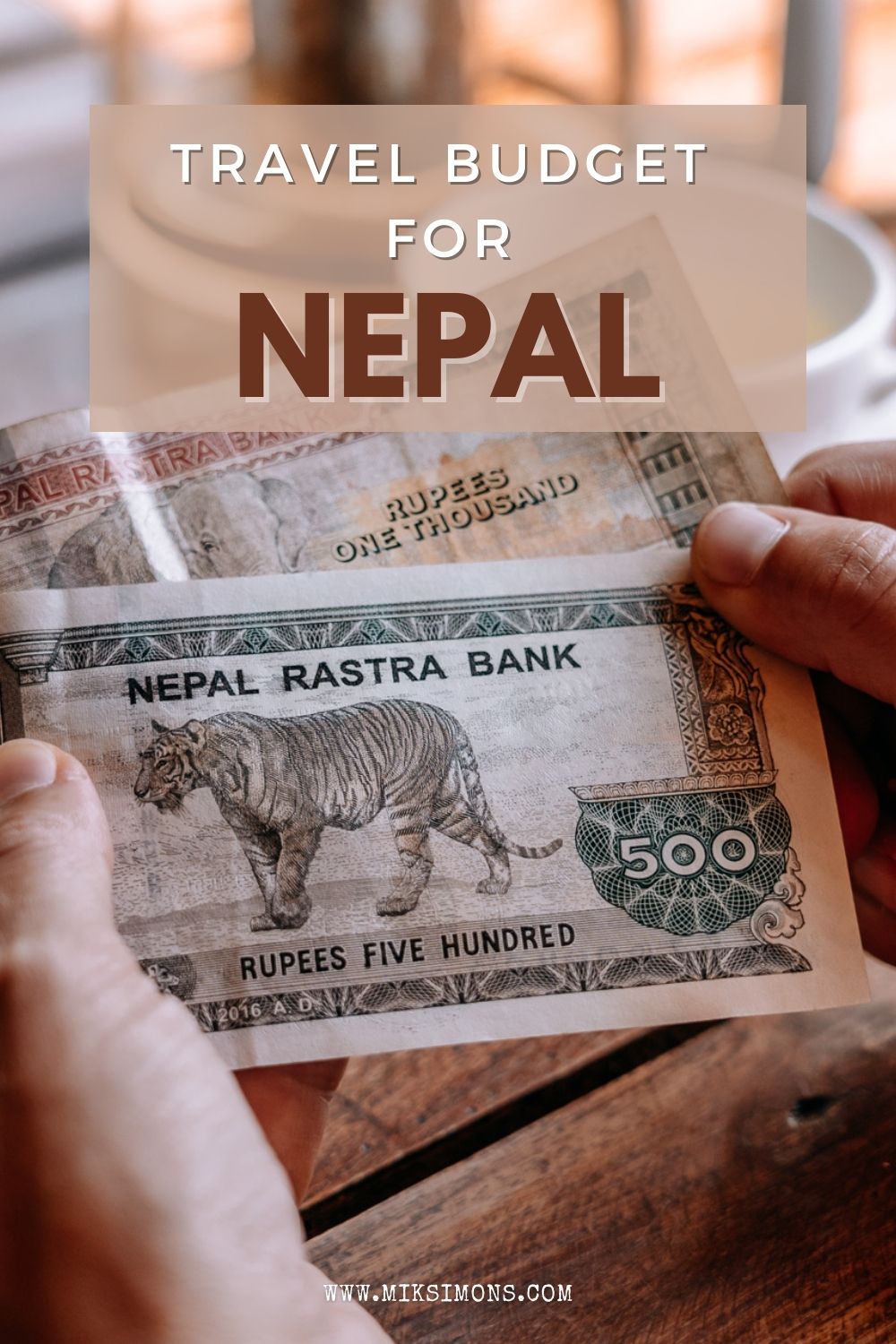 Budget for 3 weeks in Nepal2