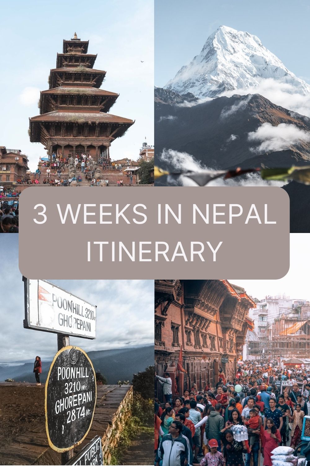 Backpacking in Nepal - the perfect 3 weeks in Nepal itinerary1