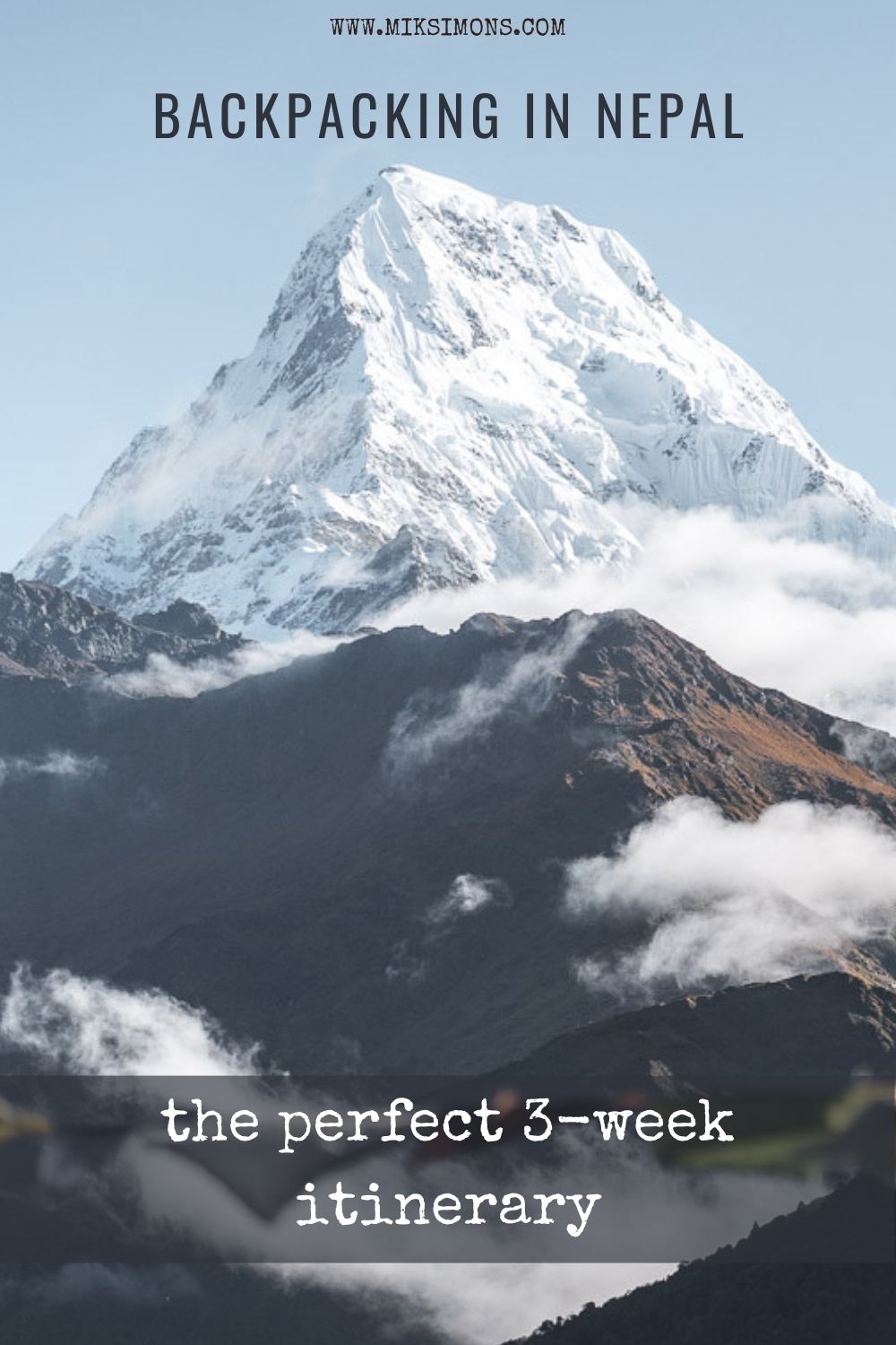 Backpacking in Nepal - the perfect 3 weeks in Nepal itinerary2