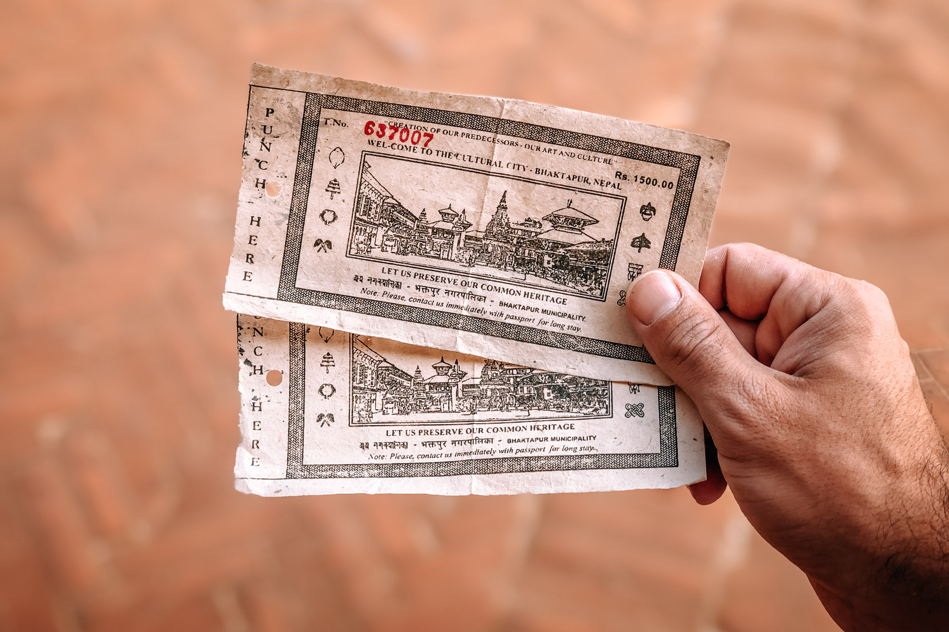 Bhaktapur entrance tickets - BLOGPOST HQ