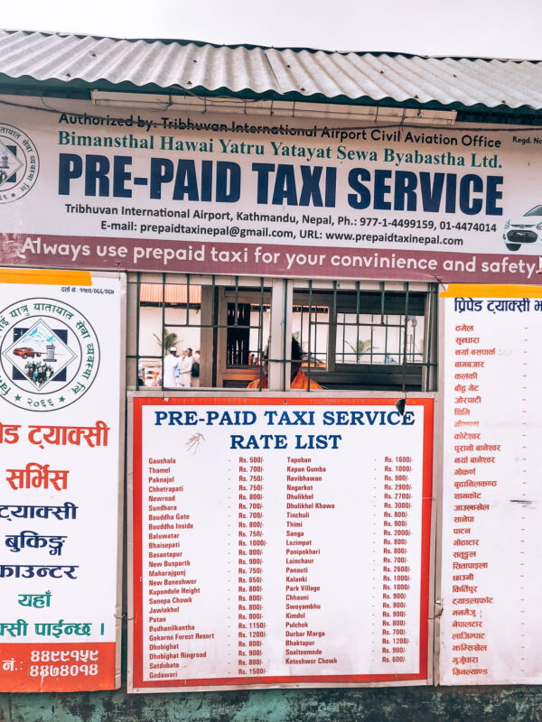 Taxi prices airport Kathmandu - BLOGPOST HQ