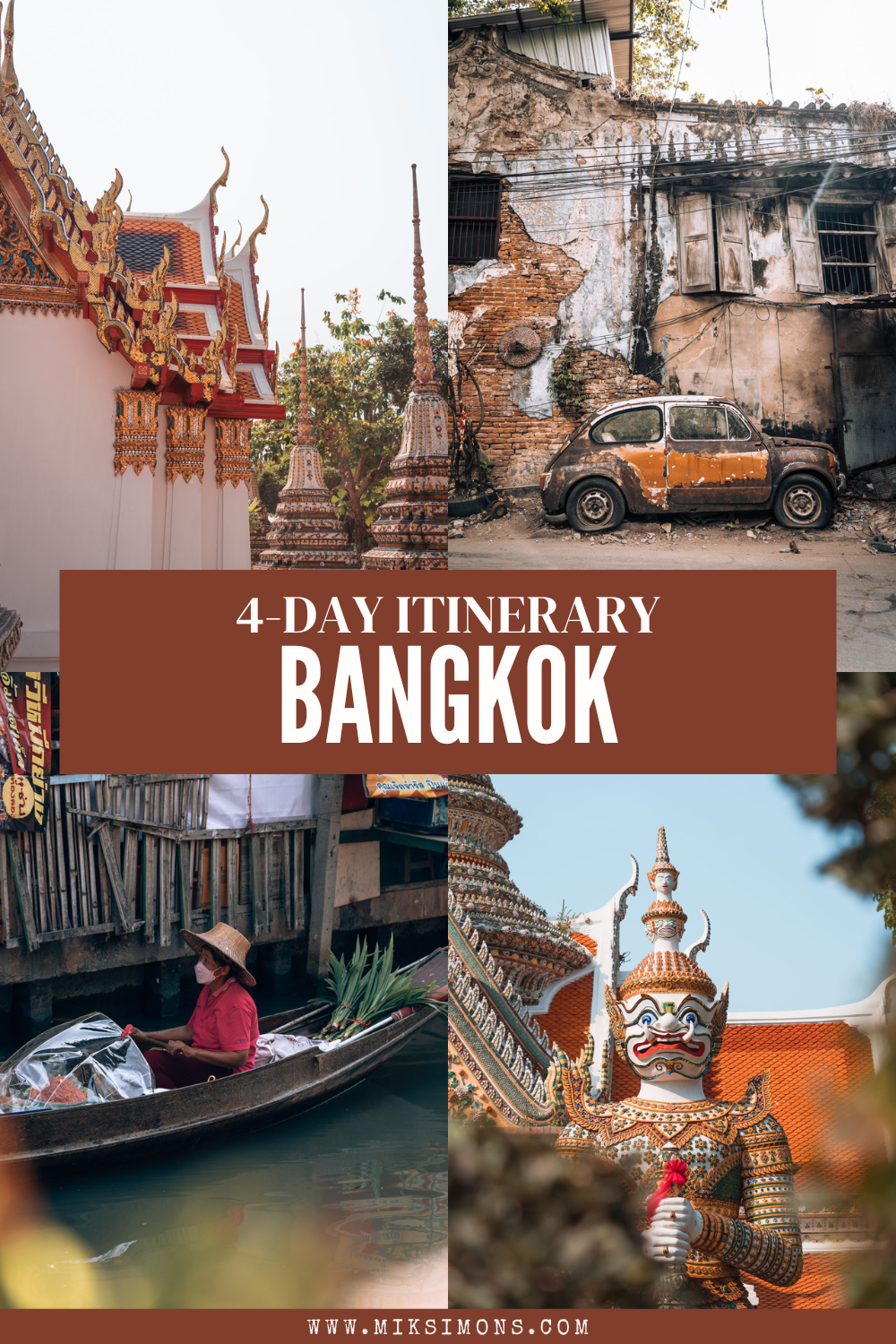 4 days in Bangkok itinerary1