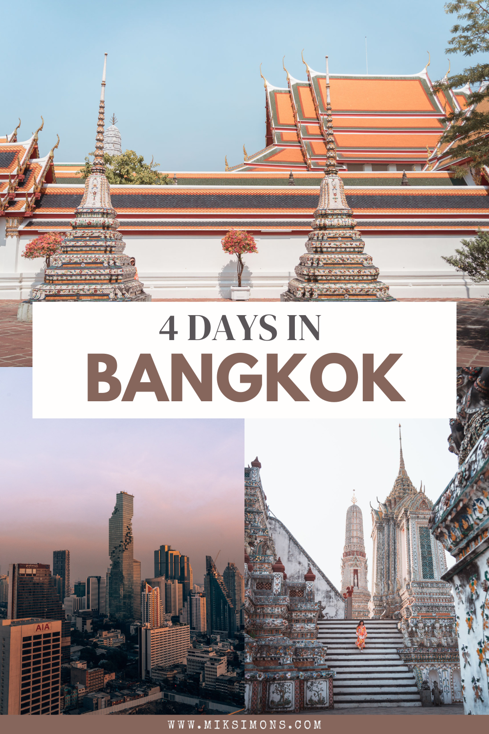 4 days in Bangkok itinerary2