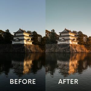 FREE JAPAN PRESET - Before & After