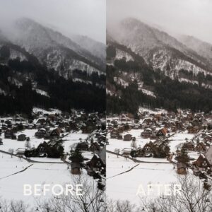 FREE JAPAN PRESET - Before & After