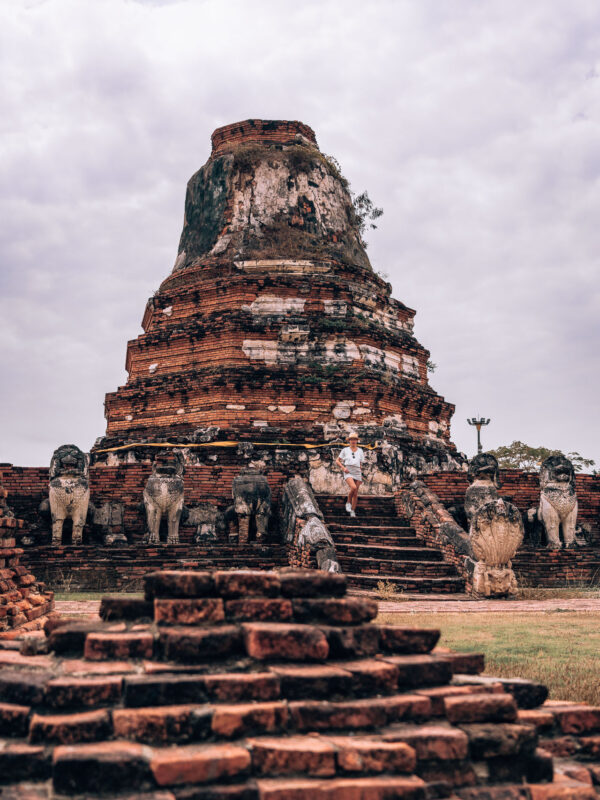 Thailand - Ayutthaya - Wat Thammikarat19- BLOGPOST HQ