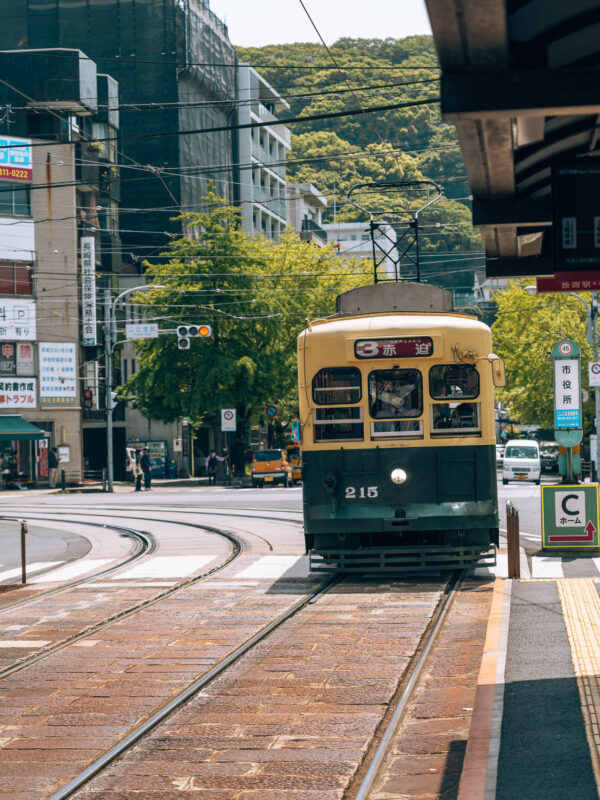 Nagasaki - Tram at City Hall1- BLOGPOST HQ