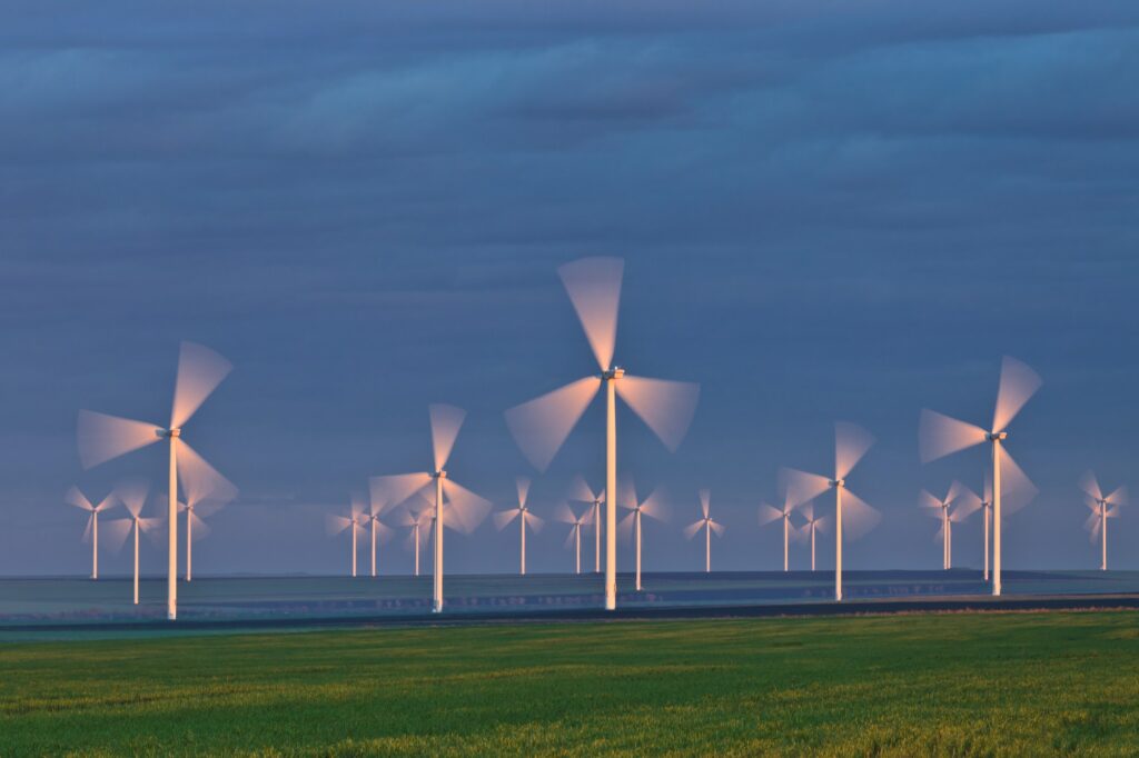 wind power turbines