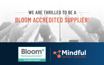 Mindful Contract chosen as a Bloom Accredited Supplier