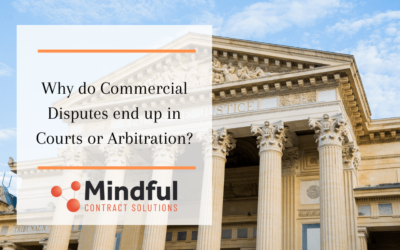 Why do Commercial Disputes end up in Courts or Arbitration?