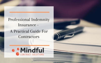 Professional Indemnity Insurance – A Practical Guide for Contractors