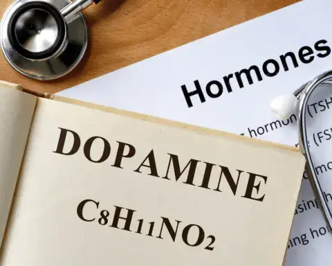 Dopamin und seine Auswirkungen auf die Gesundheit des Menschen.