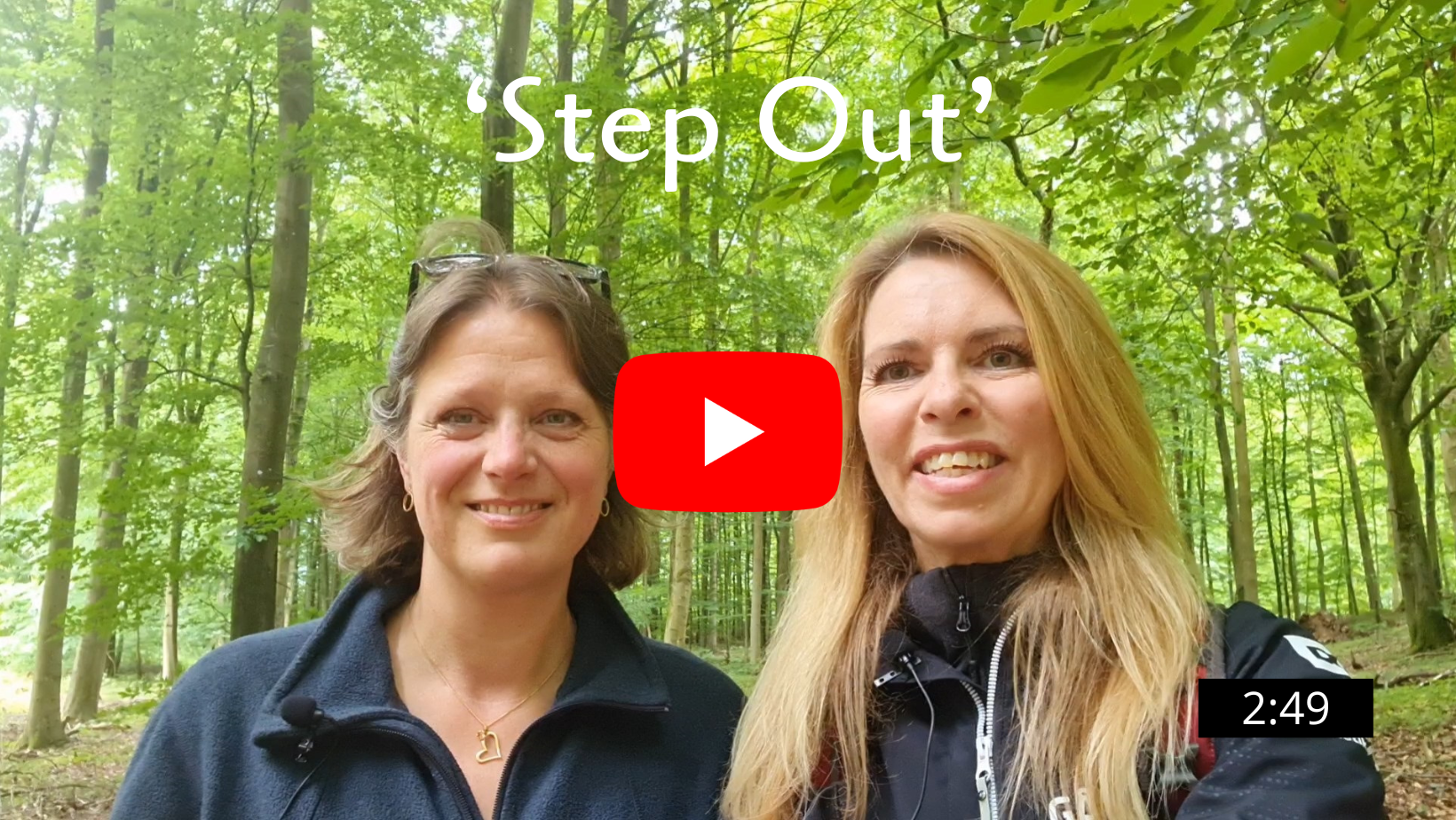 Step Out videotestimonial med Britta