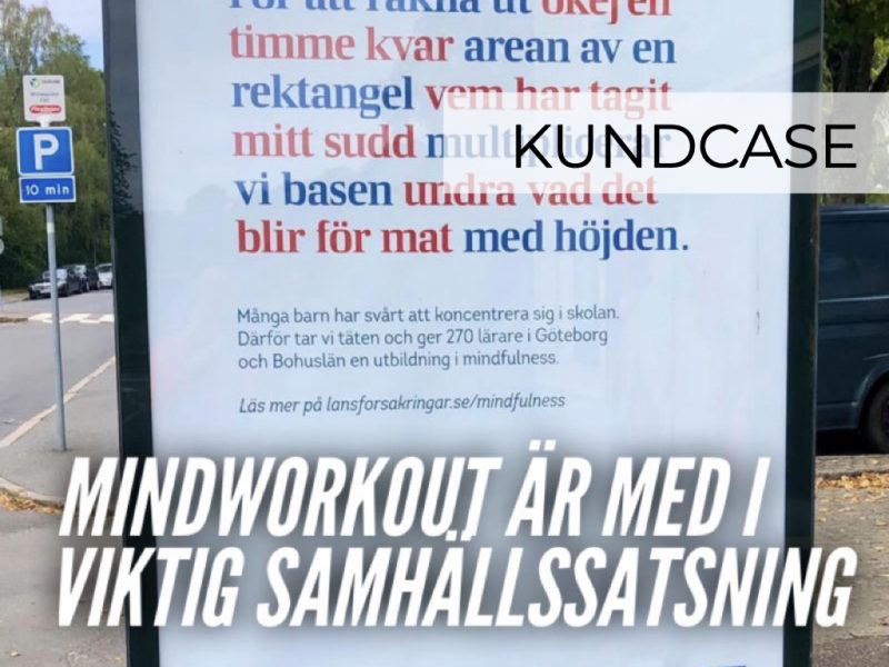 Mindfulness i skolan – en viktig samhällssatsning