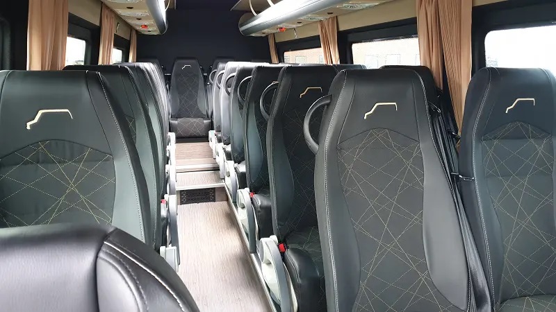 22 person minibus