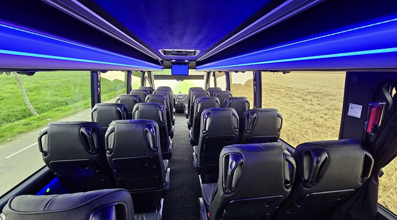 22 person minibus
