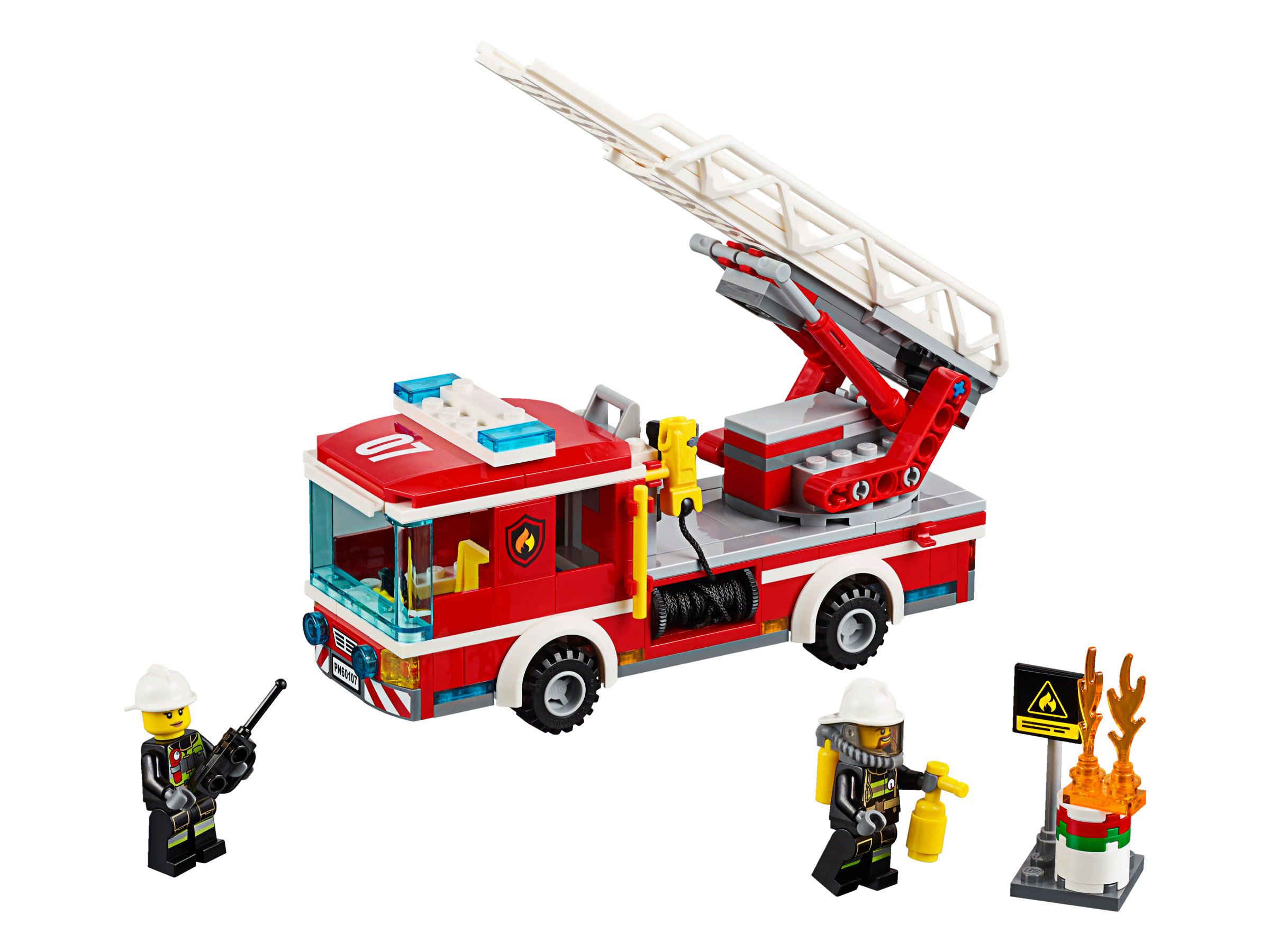 60107 Fire Ladder Truck - Bild 3