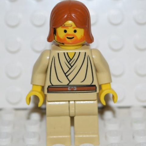 Sw0055a Obi-Wan Kenobi (Young with Dark Orange Hair, without Headset)