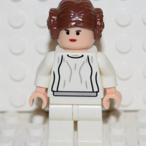 Sw0175 Princess Leia, White Dress