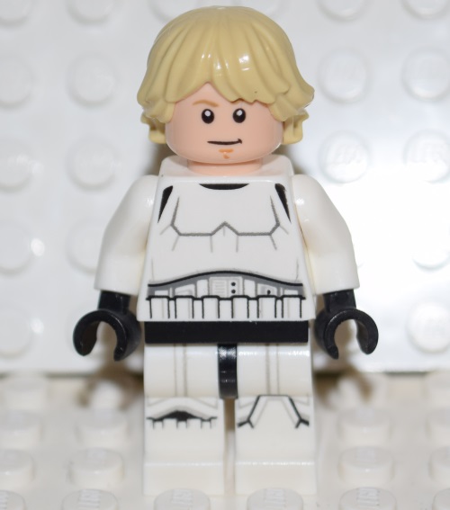 Sw0777 Luke Skywalker - Stormtrooper Outfit