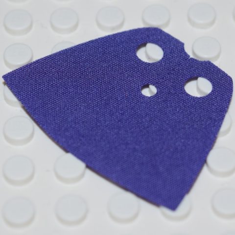 LEGO Light Purple Standard Cape with Regular Starched Texture (50231)