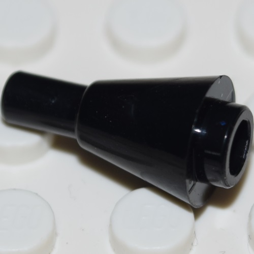 6056234 Cone 1X1 Invertede W. Shaft (11610) Black – Minifigur.se