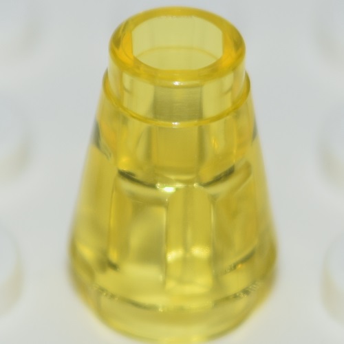 6167288 Nose Cone Small 1X1 (28701) Transparent Yellow – Minifigur.se