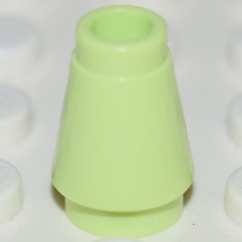 6420918 Nose Cone Small 1X1 (59900) Spring Yellowish Green – Minifigur.se