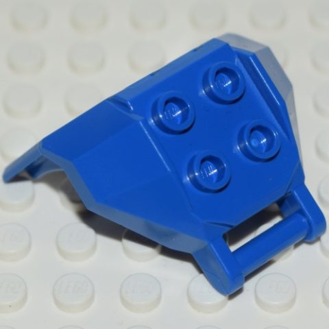 6463374 Design, Brick 4X3X3, W/ 3.2 Shaft, No. 1 (27167) Bright Blue
