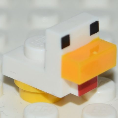 Minechicken03 Minecraft Kyckling, Vit