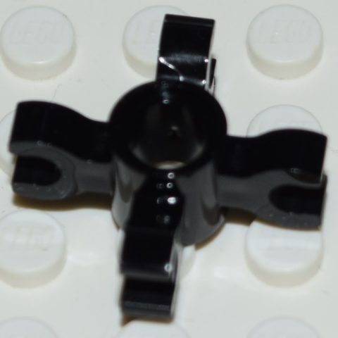6320293 Hole Ø4.8 Vert. W/ 4 Holder (49756) Black