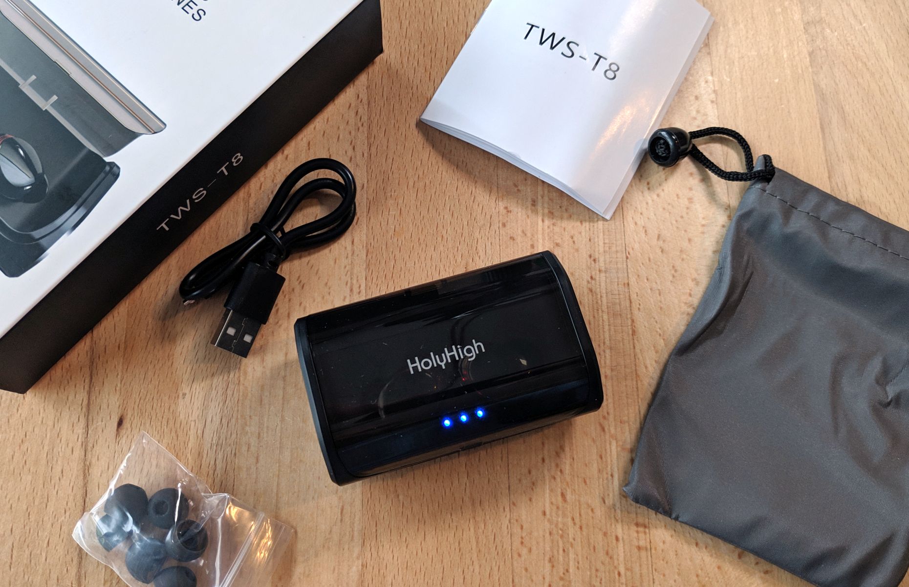 HolyHigh TWS-T8 im Test - Sensibler True Wireless InEar mit gutem Klang und  Tragekomfort - Miniklangwunder